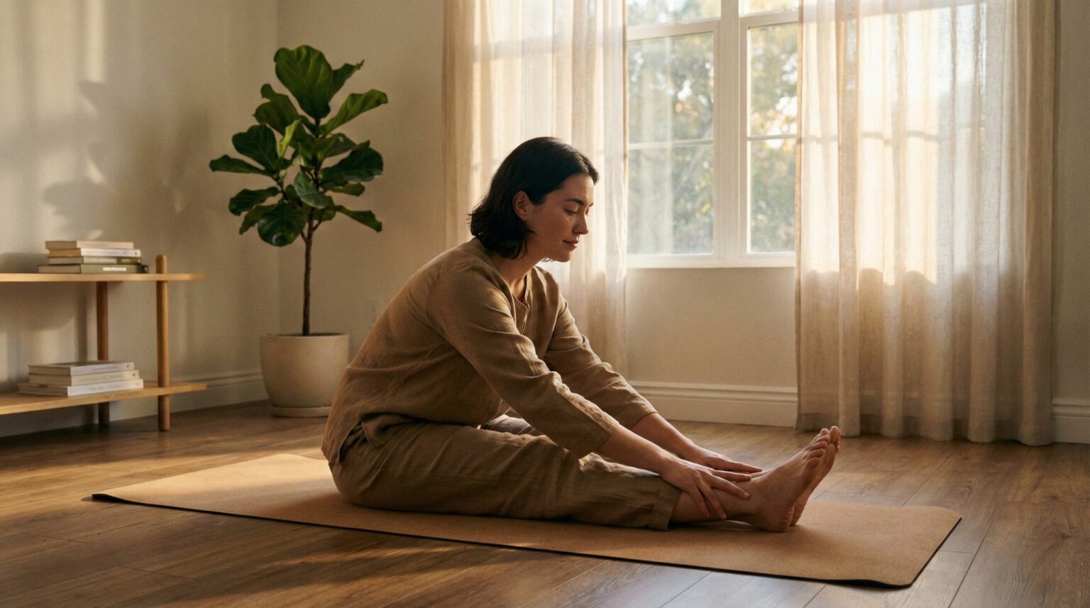 gentle stretching routine easing body tension naturally