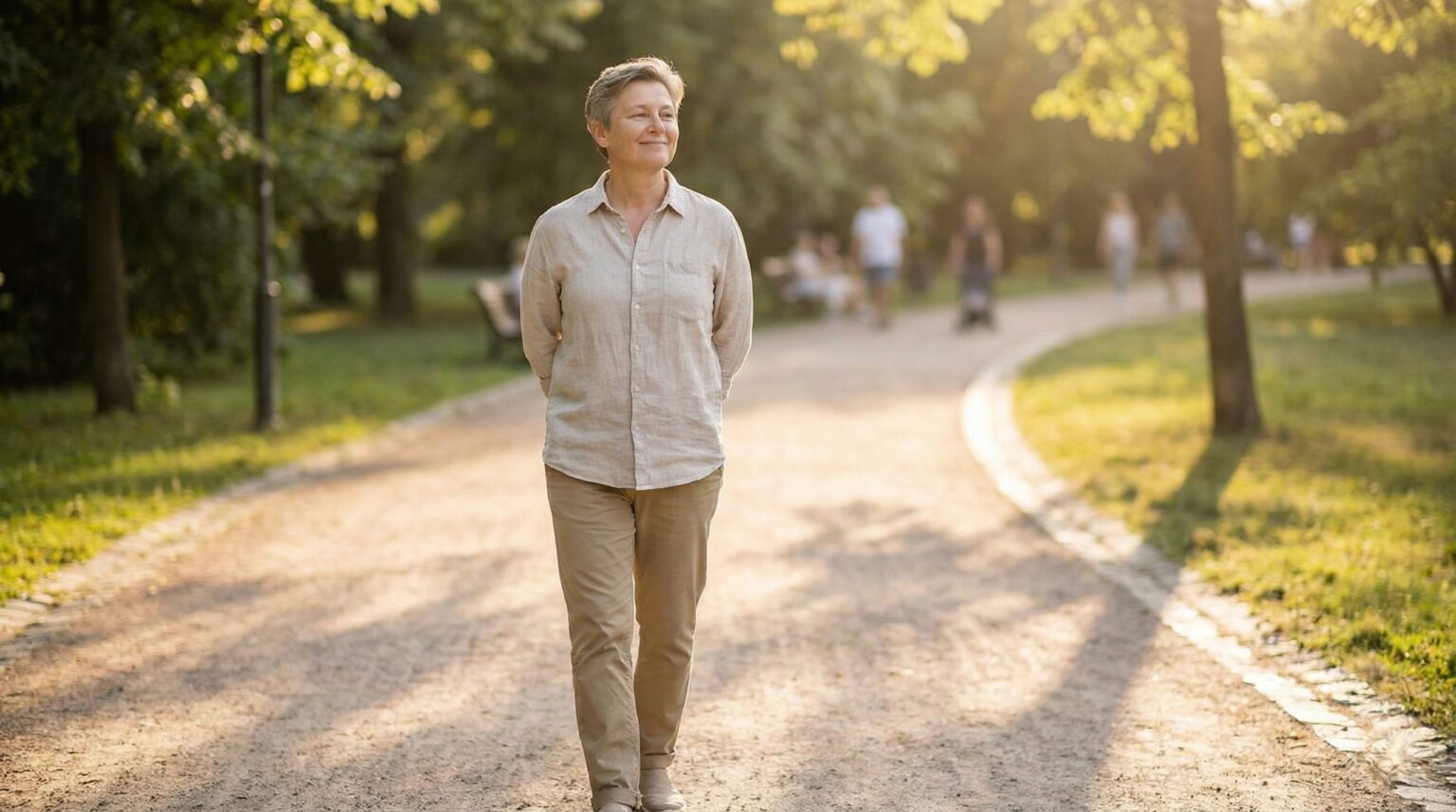 daily walking habit improving digestive health