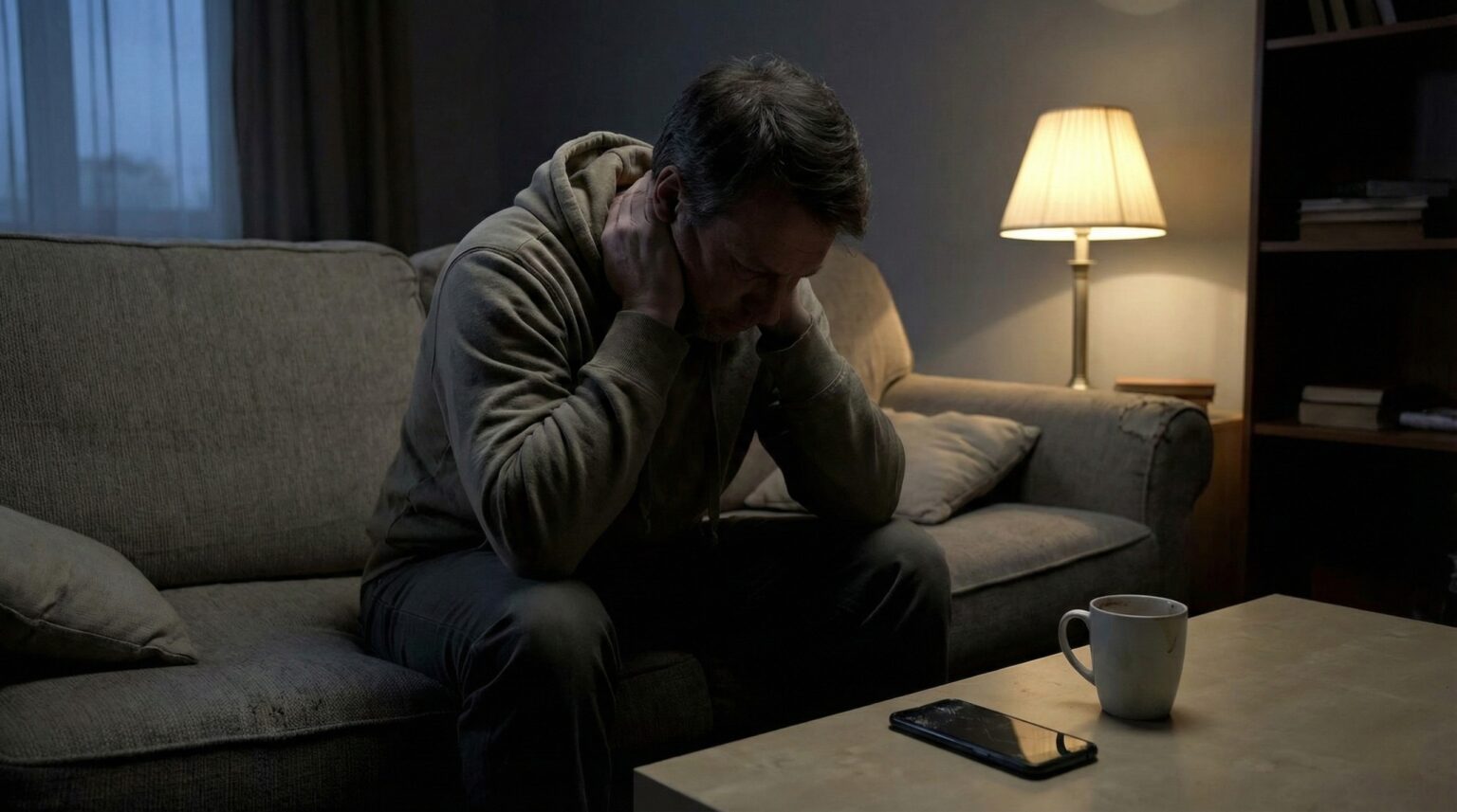 man experiencing stress affecting immunity