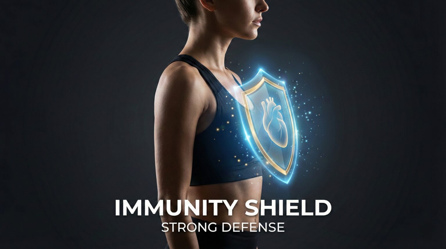 immune system shield illustration