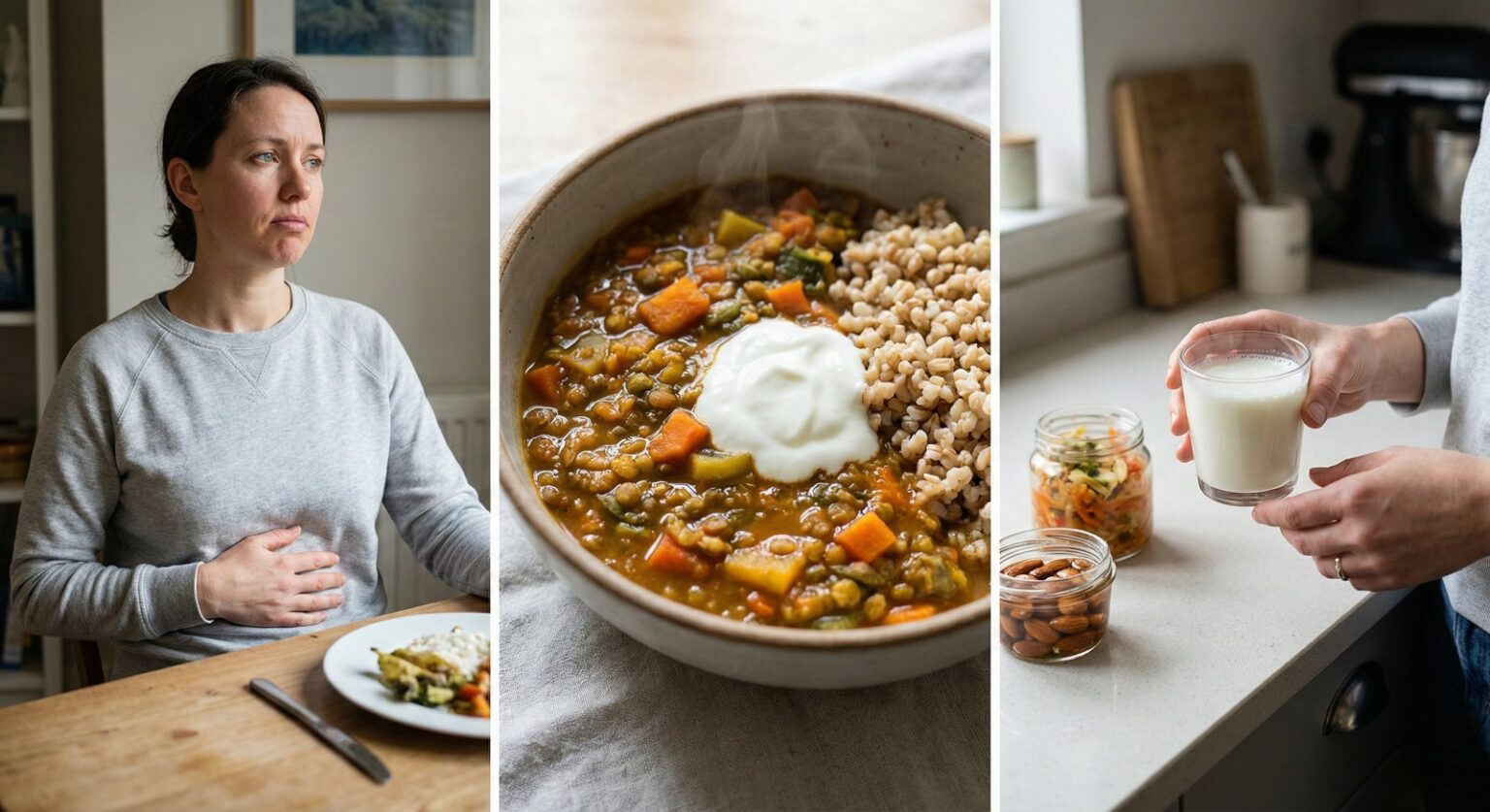 warm cooked meal promoting easy digestion