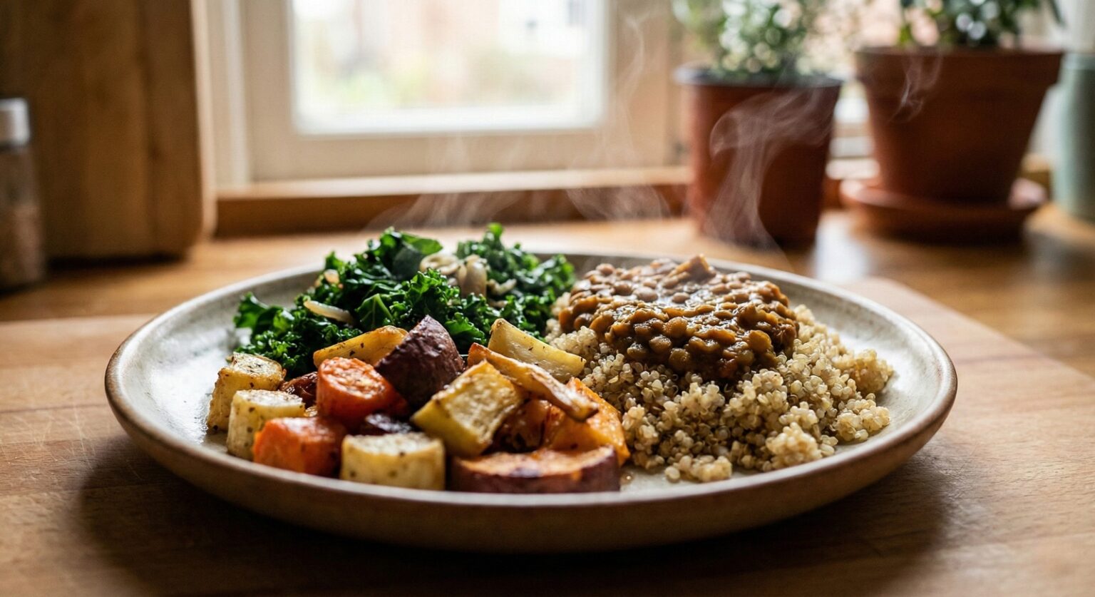 warm cooked meal promoting easy digestion