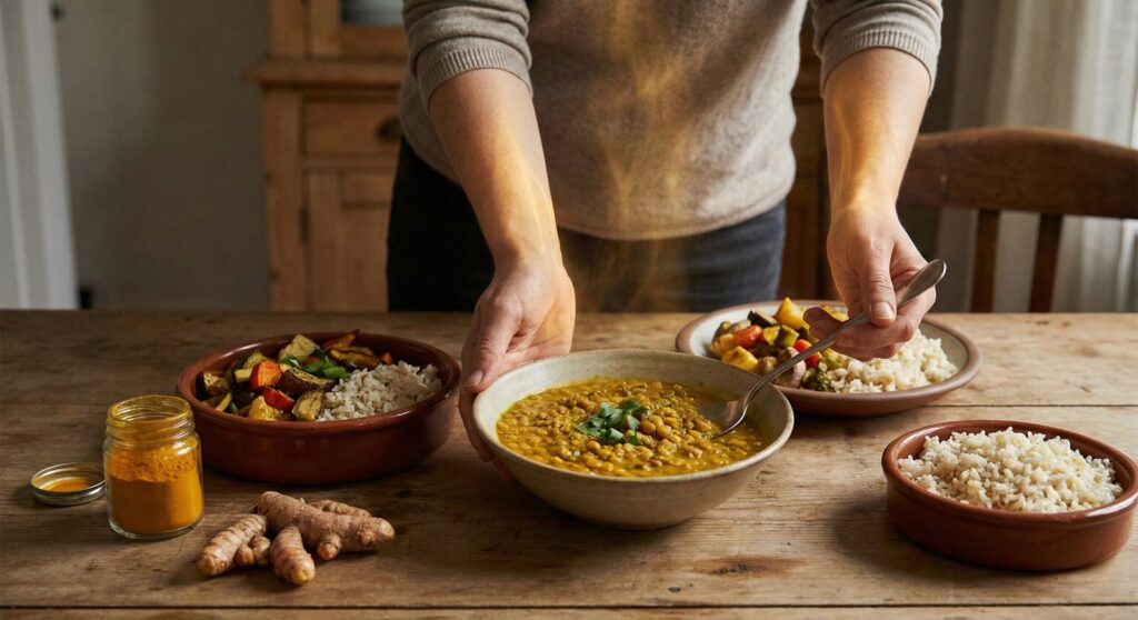 balanced whole food immunity meal