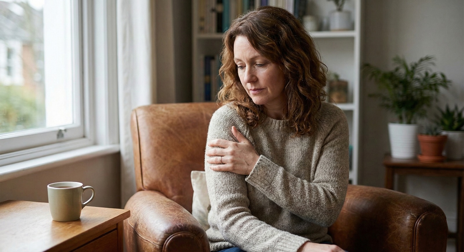 woman feeling tired with low immunity