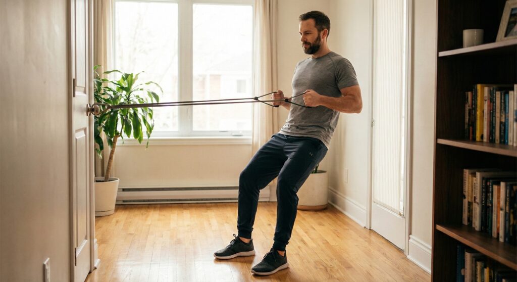 home strength training exercise